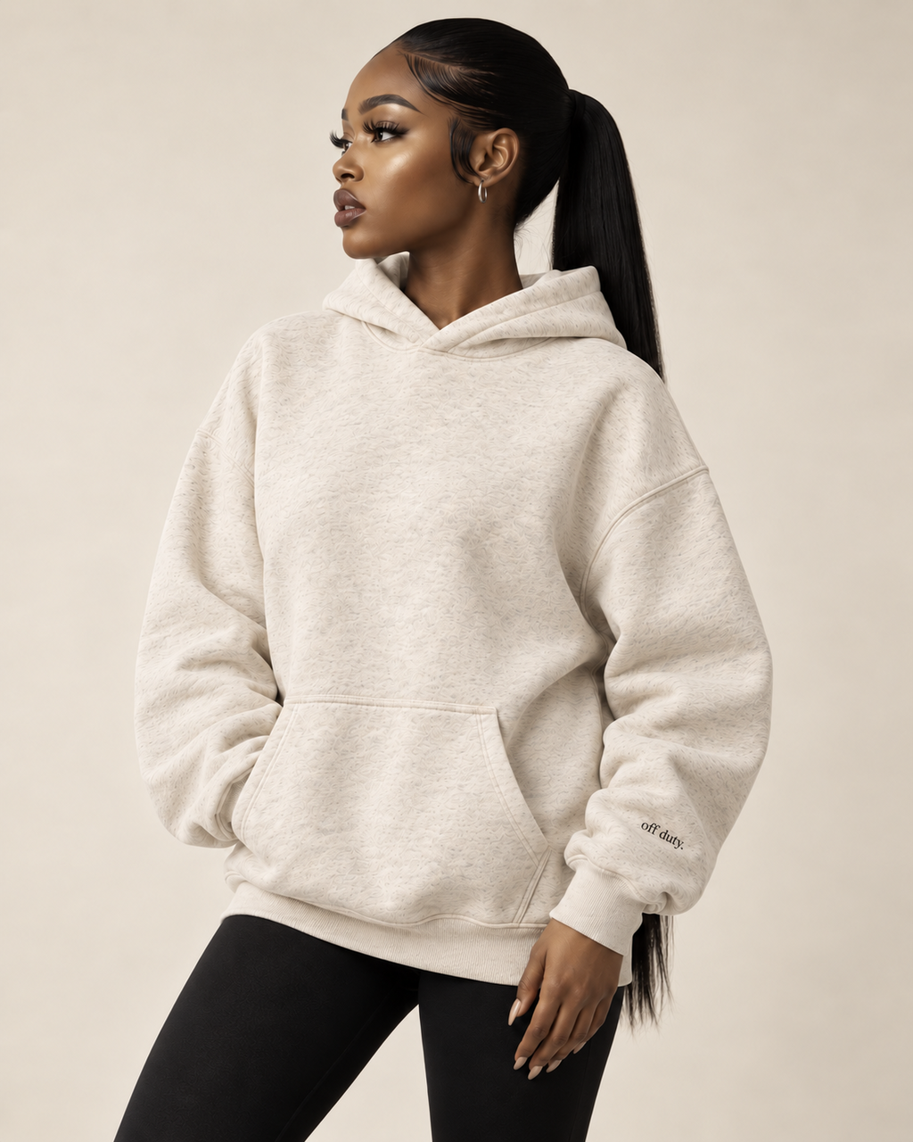 The OFF DUTY. Boyfriend Hoodie