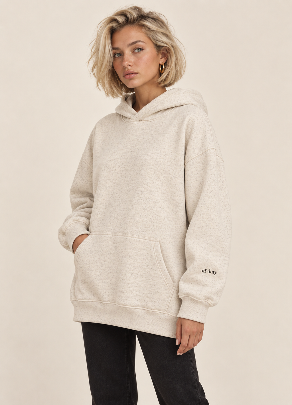 The OFF DUTY. Boyfriend Hoodie