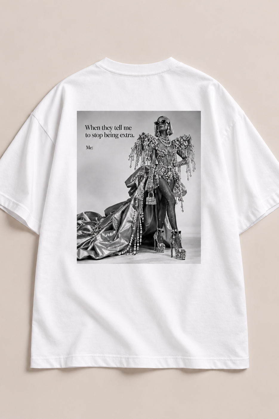 The EXTRA Tee | Back Graphic