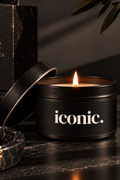The ICONIC. 4 oz Tin Candle