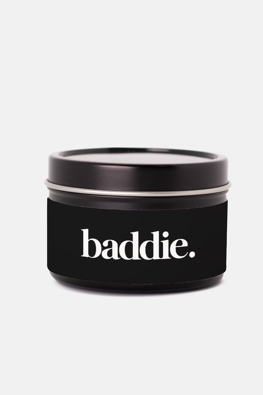 The BADDIE. 4 oz Tin Candle