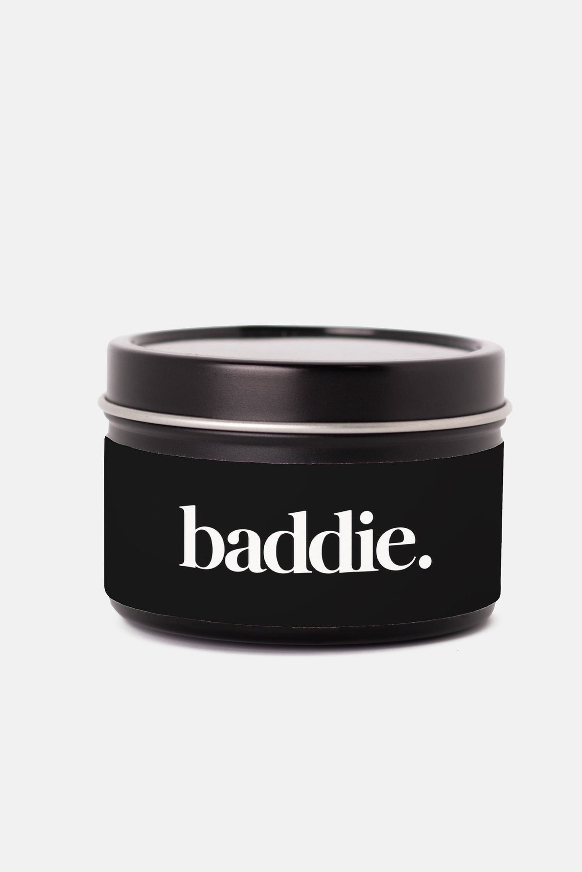 The BADDIE. 4 oz Tin Candle