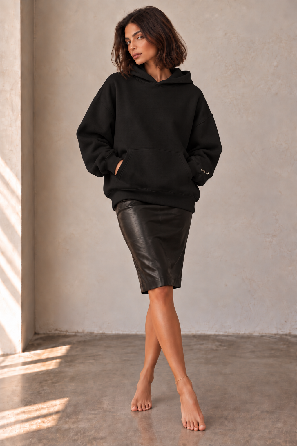 The FUCK OFF. Boyfriend Hoodie