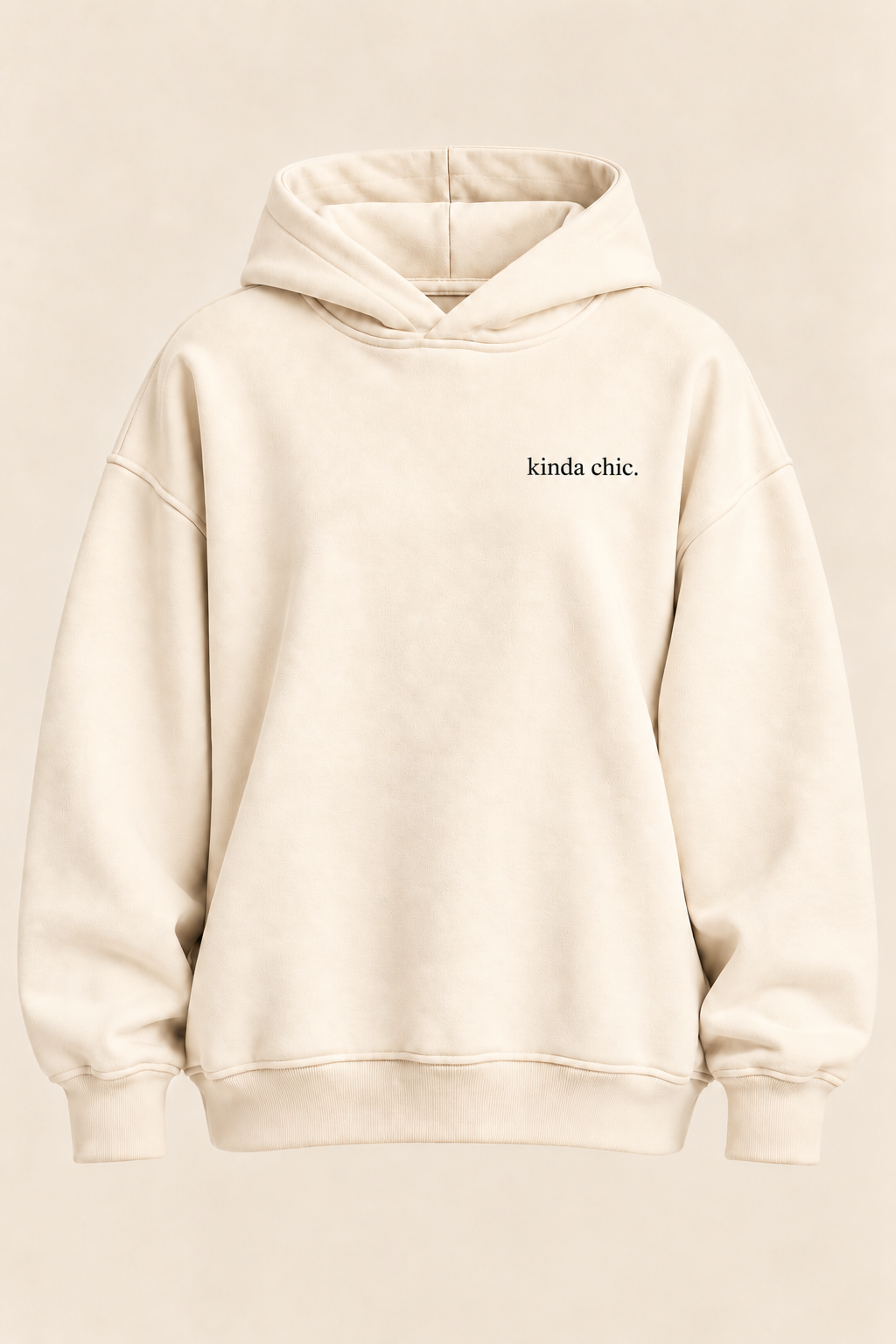 KINDA CHIC. Oversized Hoodie
