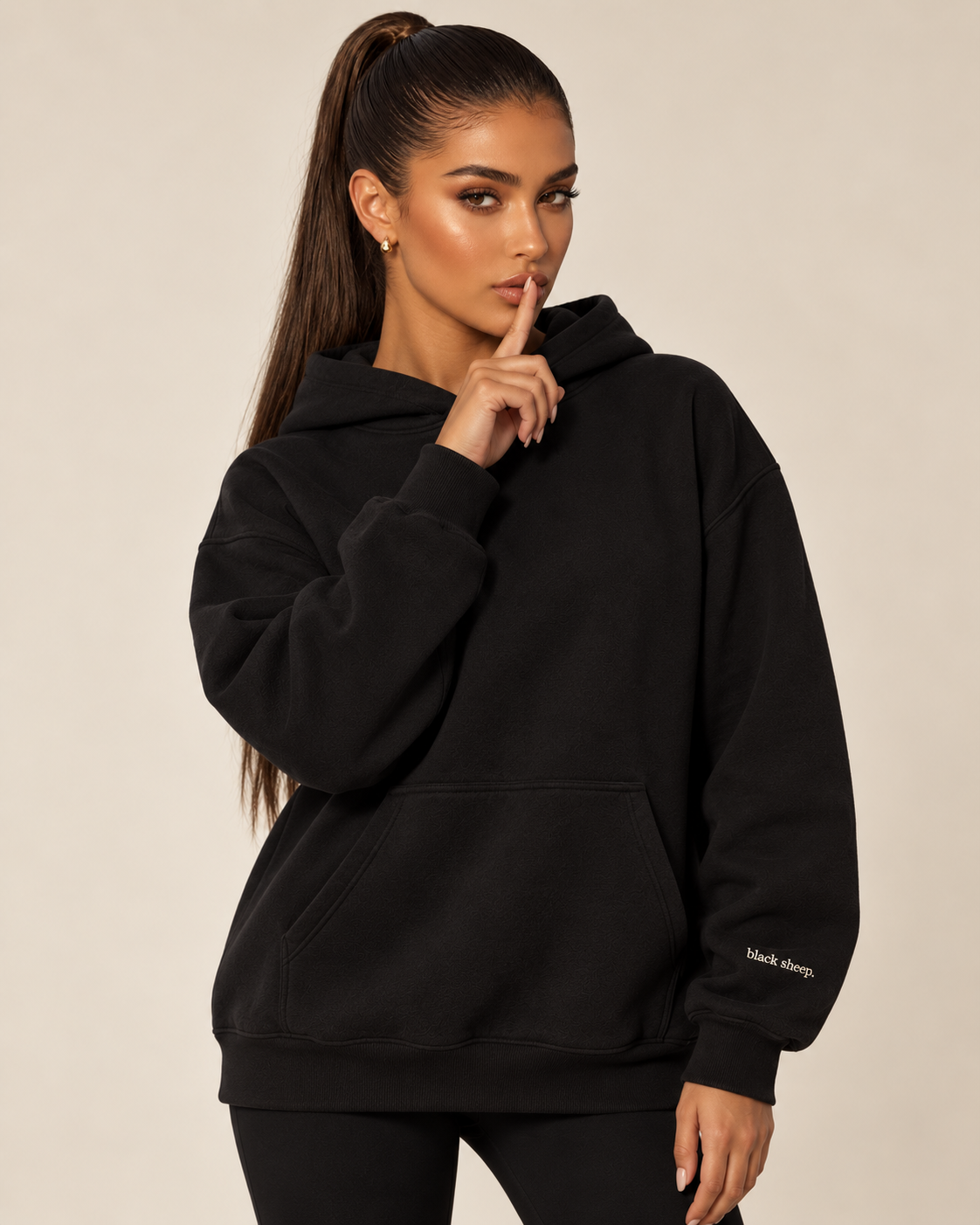 The BLACK SHEEP. Boyfriend Hoodie