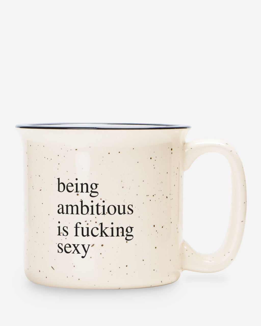 AMBITION IS SEXY. Terrazzo Ceramic Mug