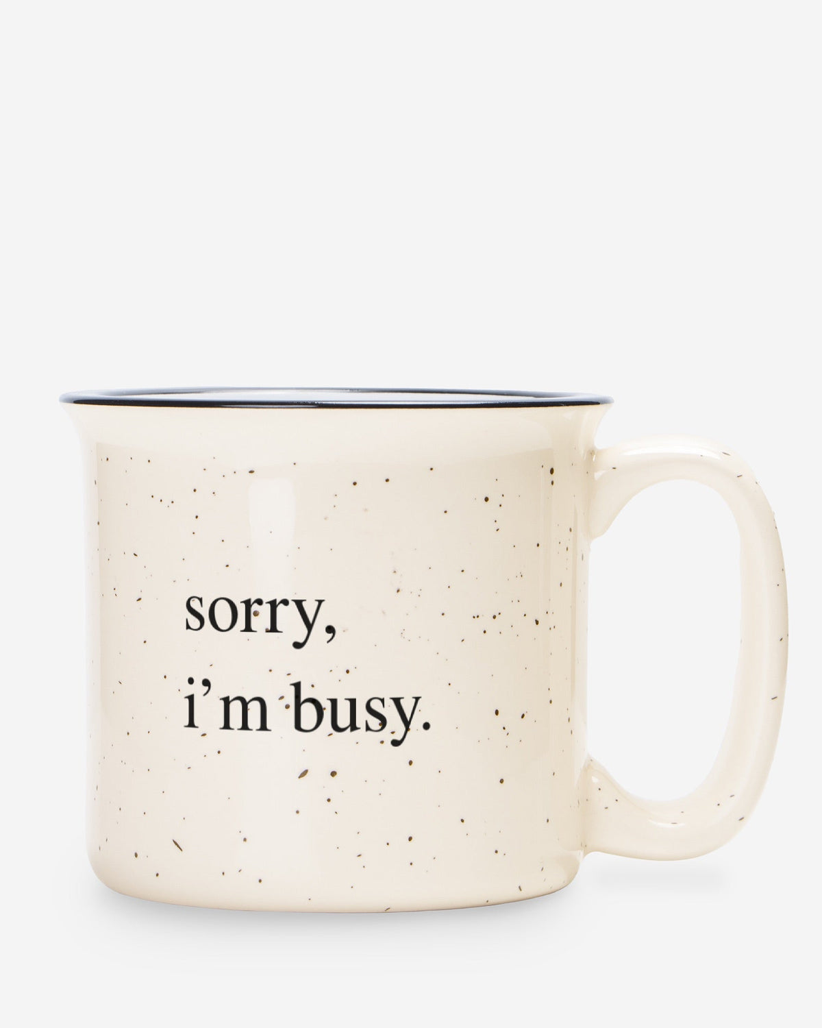SORRY, I'M BUSY. Terrazzo Ceramic Mug